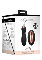 Dual Vibrating Toy Purity Black
