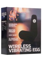 Wireless vibrating egg Black