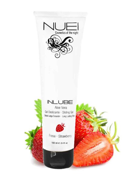INLUBE Strawberry water based sliding gel 100ml
