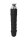 Black Whip with Realistic Silicone Dildo Black