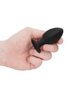 Diamond Shape Butt Plug Set Black