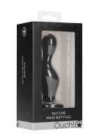 Wave Butt Plug Black