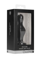 Magic Butt Plug Black 4 cm