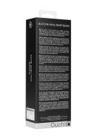 Anal Heart Beads Black