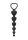 Anal Heart Beads Black