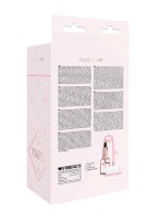 Vaginapumpe in Rosegold mit Kolbengriff