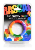 The Brawn Pride Cockring - Rainbow