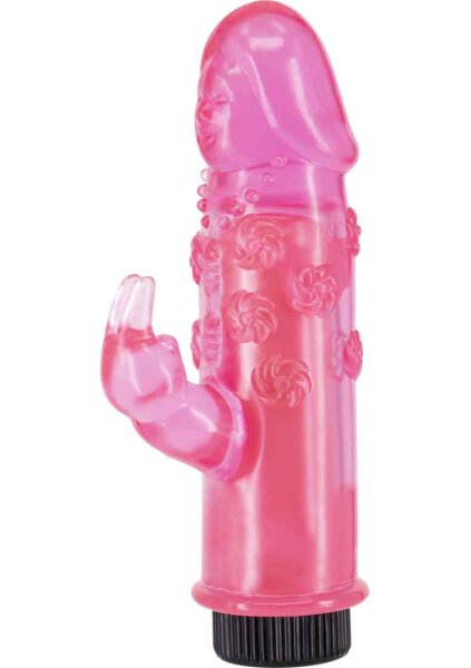 Mini Rabbit Vibrator - Hot Pink