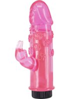 Mini Rabbit Vibrator - Hot Pink