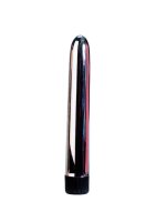 Sensuously Smooth Vibrator - 17cm - Silver
