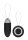 Luca - Rechargeable Remote Control Vibrating Egg - Black