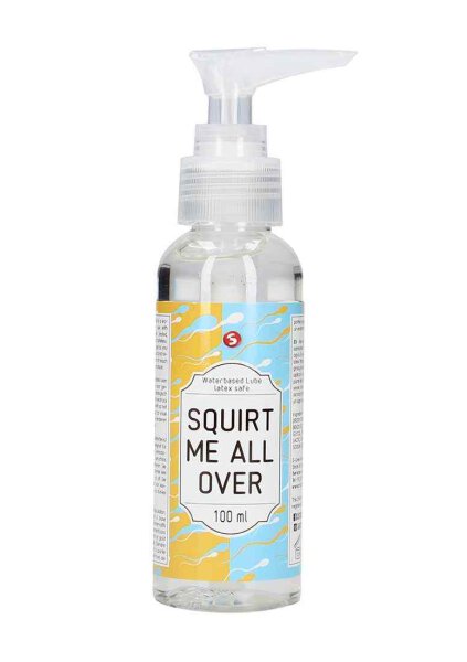Waterbased Lube Squirt Me All Over 100 ml