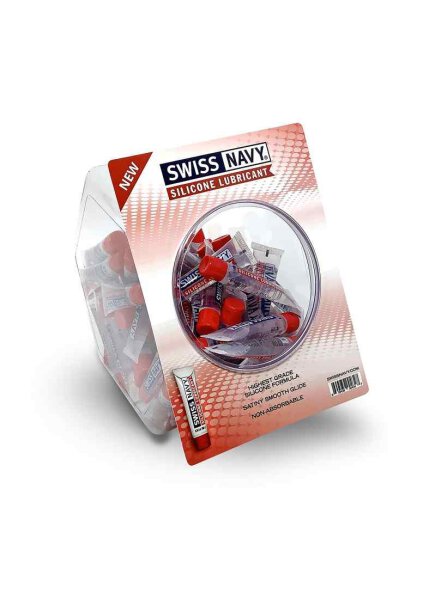 Swiss Navy Premium Gleitmittel Auf Silikonbasis 10ml/50pcs Fishbowl