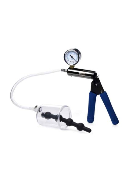 Rose Bud Cylinder w/ Beaded Silicone Insert Black