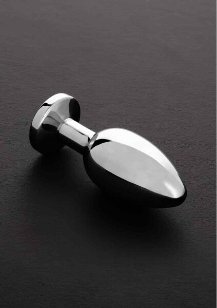 Jeweled Butt Plug CUBIC ZIRCON Large