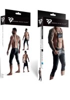 3/4 Mens Bavarian Style Pants - Black - XXL