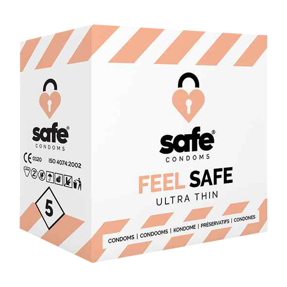 SAFE  Condoms Feel Safe Ultra Thin (5 pcs)