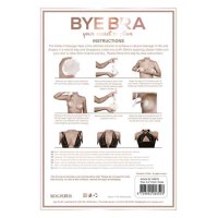 Bye Bra Perfect Cleavage Tape A-F Nude 3-6 Pairs