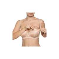 Bye Bra Half Push-Up Pads Clear