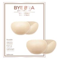 Bye Bra Adhesive Push-Up Pads Nude