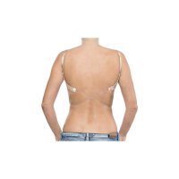 Bye Bra Transparent Low Back Strap Clear