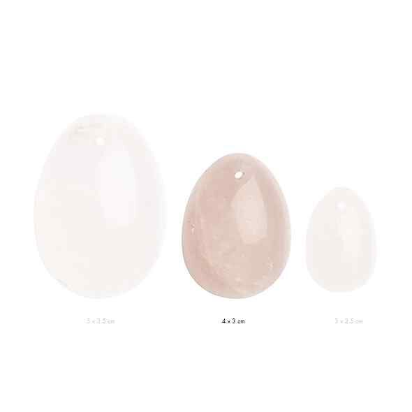 La Gemmes - Yoni Egg Rose Quartz (M)