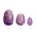 La Gemmes - Yoni Egg Set Pure Amethyst (L-M-S)