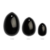 La Gemmes - Yoni Egg Set Black Obsidian (L-M-S)