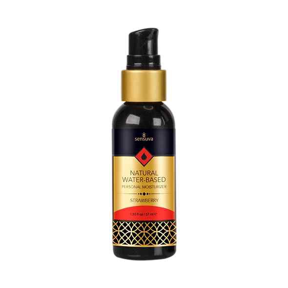 Sensuva - Natural Water-Based Personal Moisturizer Strawberry 57 ml
