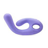 Nomi Tang Flex Bi Bendable Dual Stimulation Vibrator Lavender