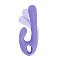 Nomi Tang Flex Bi Bendable Dual Stimulation Vibrator Lavender
