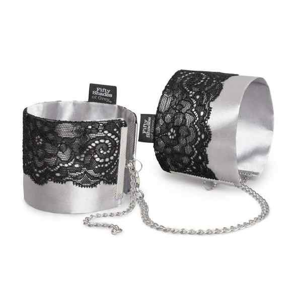 Fifty Shades of Grey Play Nice Satin & Lace Wrist Handschellen
