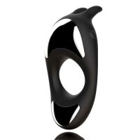 FeelzToys Zeus Dual Vibe Cock Ring Black