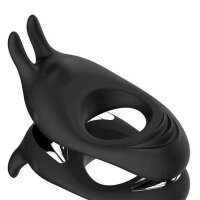 FeelzToys Zeus Dual Vibe Cock Ring Black