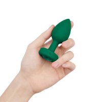 B-Vibe Vibrating Jewel Plug M/L Emerald