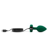 B-Vibe Vibrating Jewel Plug M/L Emerald