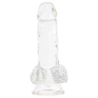 Addiction Crystal Addiction 6 Inch Clear Dong