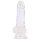 Addiction Crystal Addiction 6 Inch Clear Dong