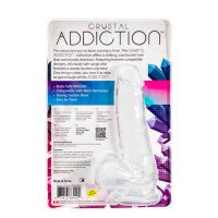 Addiction Crystal Addiction 7 Inch Clear Dong