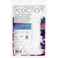 Addiction Crystal Addiction 8 Inch Clear Dong
