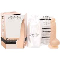 Naked Addiction Dual Density Dong 8 Inch Vanilla