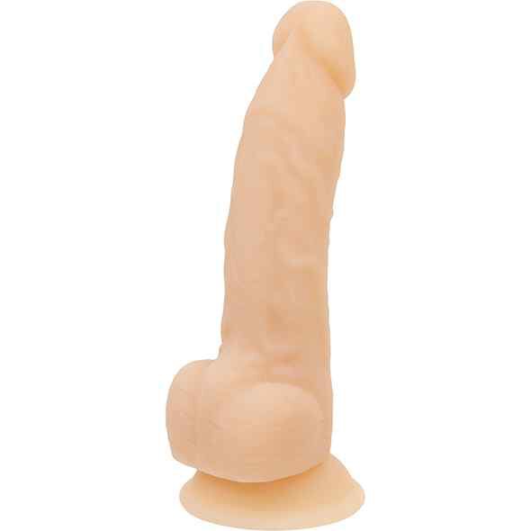 Naked Addiction Rotating & Vibrating Dong 8 Inch Vanilla