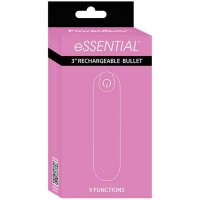 PowerBullet Essential Power Bullet Vibrator with Case 9 Fuctions Pink