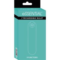 PowerBullet Essential Power Bullet Vibrator with Case 9 Functions Teal
