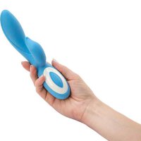 Wonderlust Harmony - Rechargeable Dual Massager Blue
