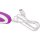 Wonderlust Harmony - Rechargeable Dual Massager Purple