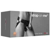 Strap-On-Me Leatherette Harness Desirous