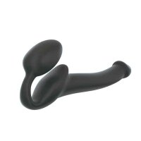 Strap-On-Me Semi-Realistic Bendable Strap-On Black M