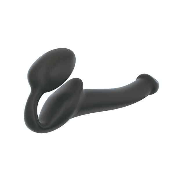 Strap-On-Me Semi-Realistic Bendable Strap-On Black XL