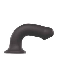 Strap-On-Me Semi-Realistic Dual Density Bendable Dildo Black S